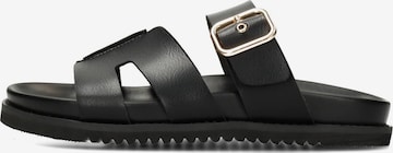 Mule POSH by Poelman en noir : devant