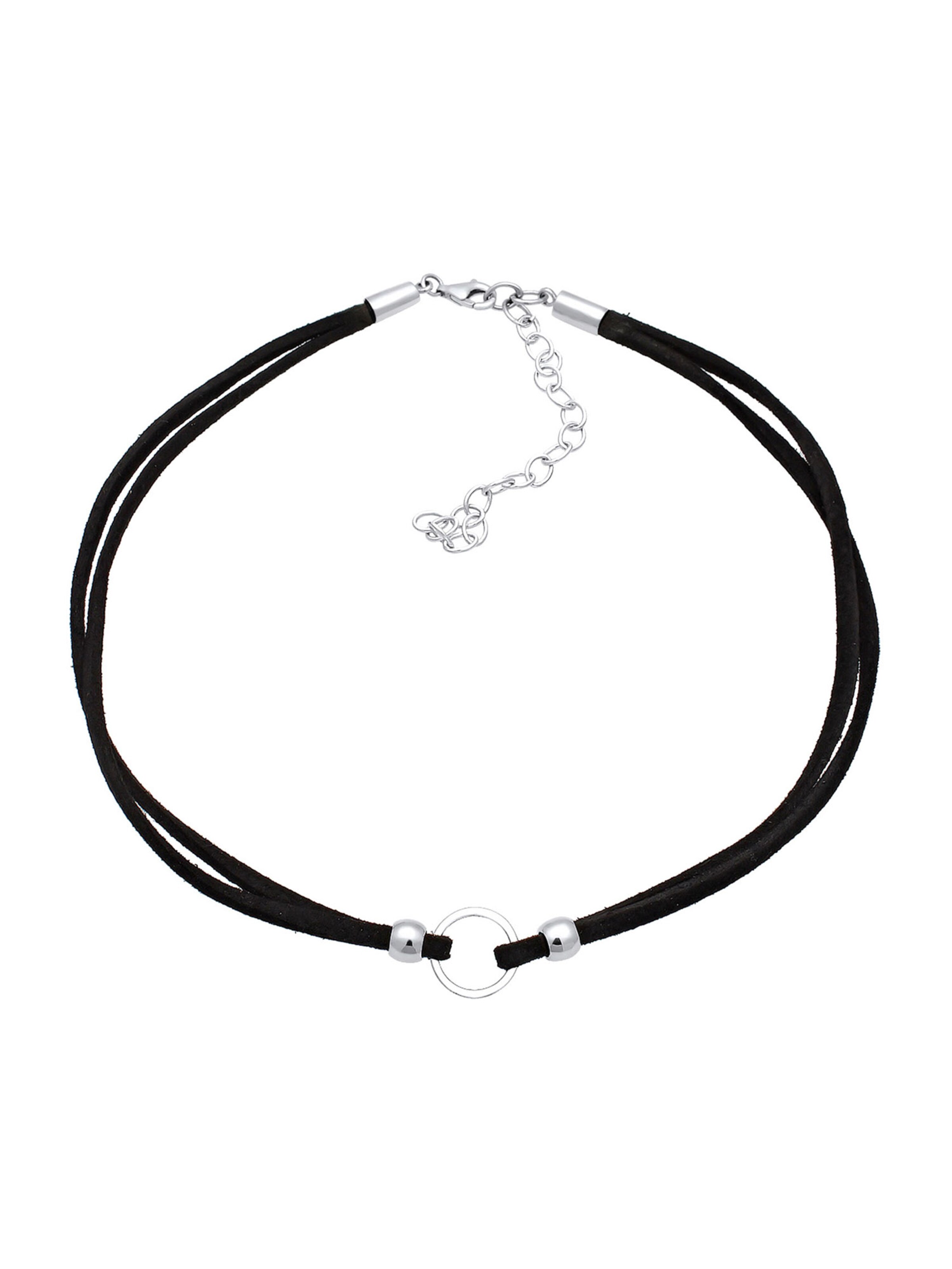 Collana 'Kreis' di ELLI in nero