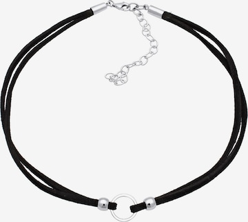 ELLI Necklace 'Kreis' in Black