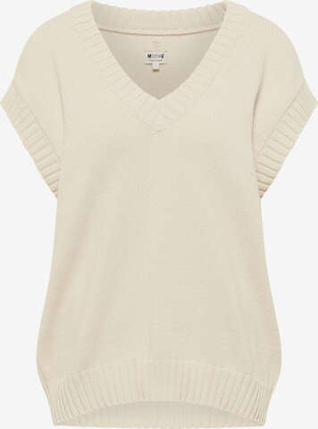 MUSTANG Sweater in Beige: front