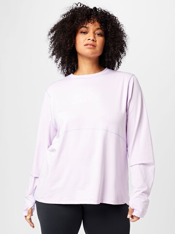 Nike Sportswear - Camisa funcionais em rosa: frente