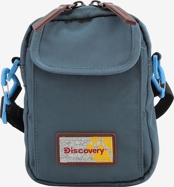 Discovery Crossbody Bag in Blue: front