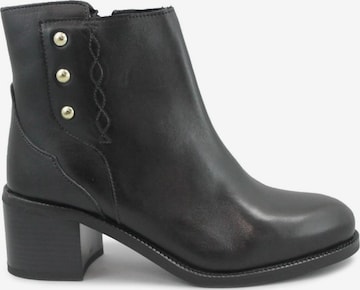 Bottes MELLUSO en noir : devant