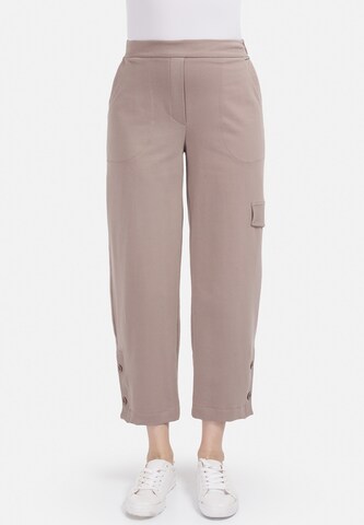 HELMIDGE Loosefit Broek in Beige: voorkant