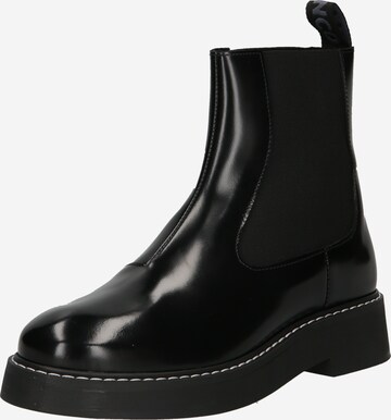 Bianco Chelsea boots 'GISSEL' in Black: front