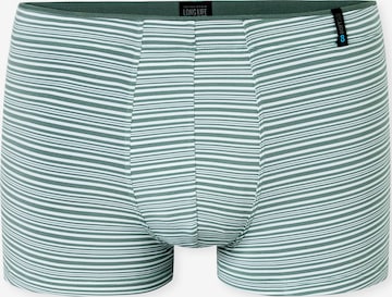 SCHIESSER Trunk ' Long Life Soft ' in Grün: Vorderseite