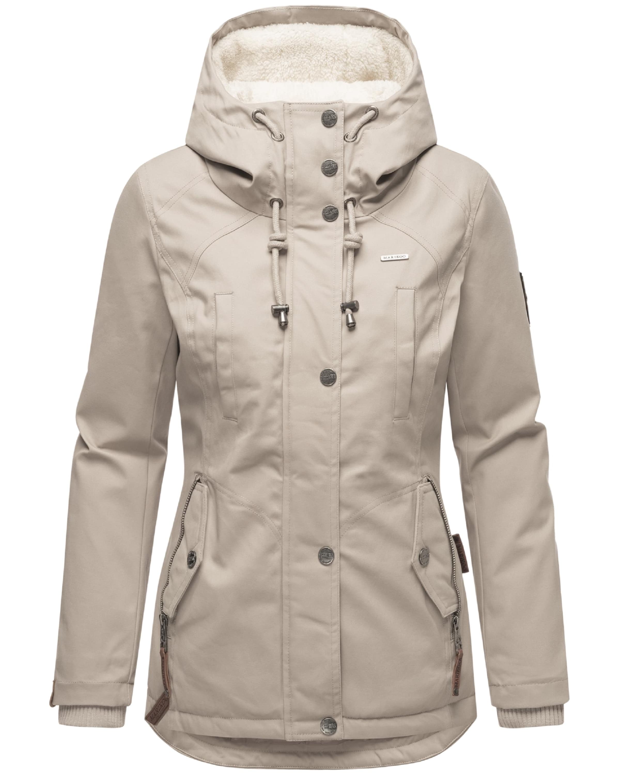 MARIKOO Зимняя парка 'Bikoo' в Бежевый: спереди