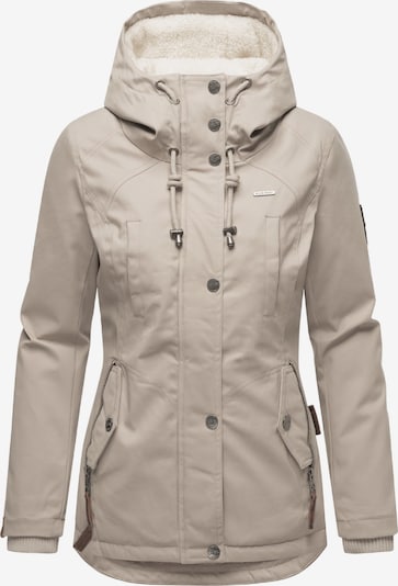 MARIKOO Winterparka 'Bikoo' in nude, Produktansicht