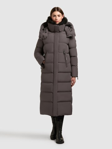 khujo Wintermantel 'Holly' in Grau