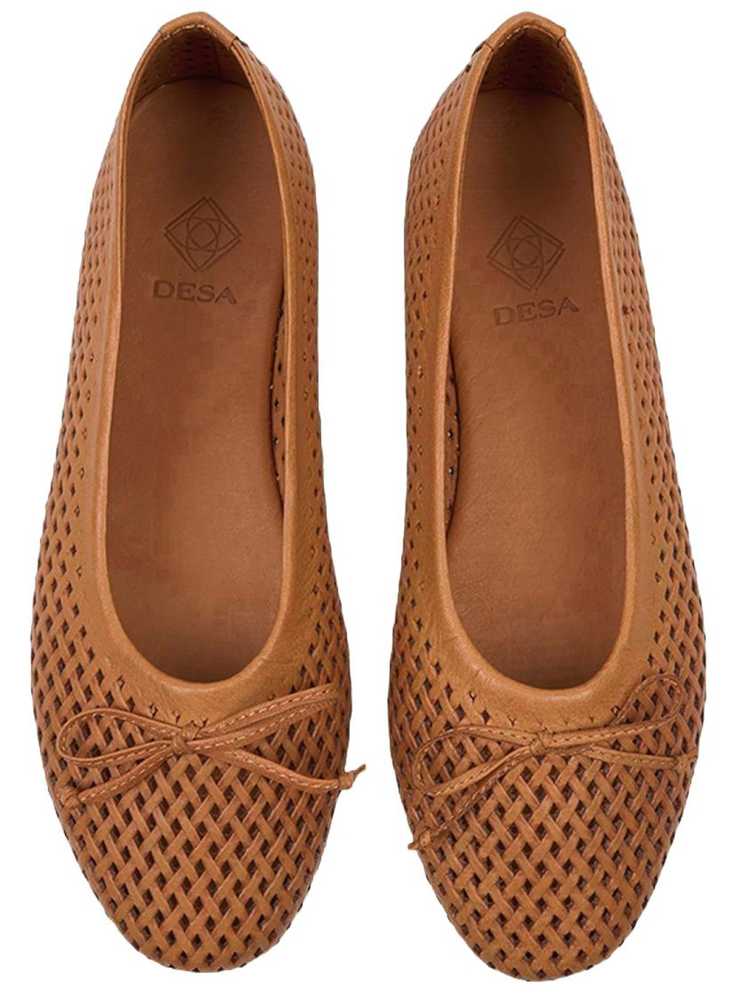 Ballerines 'Ballerinen' Desa en marron
