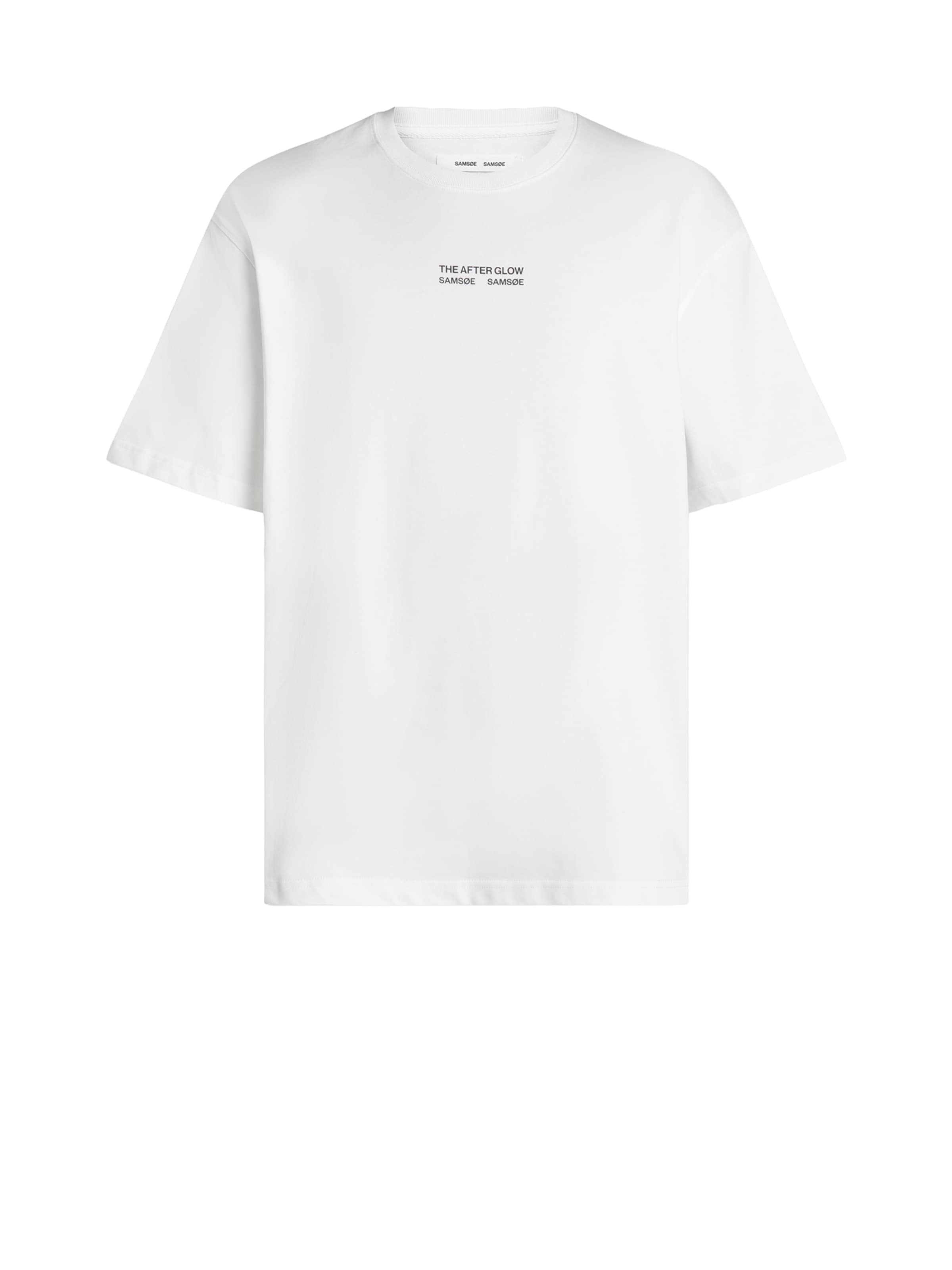 Samsøe Samsøe - Camiseta 'Sauni' en blanco: frente