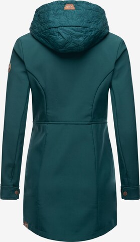 Cappotto funzionale 'Ybela' di Ragwear in verde