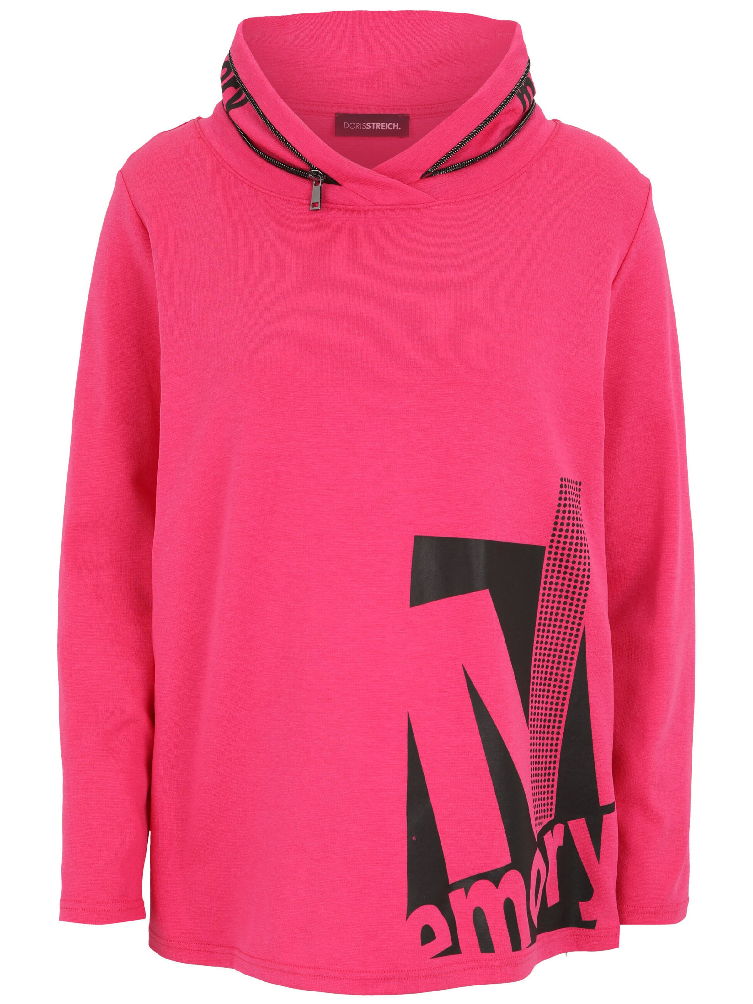 Doris Streich Sweatshirt in Pink: Vorderseite