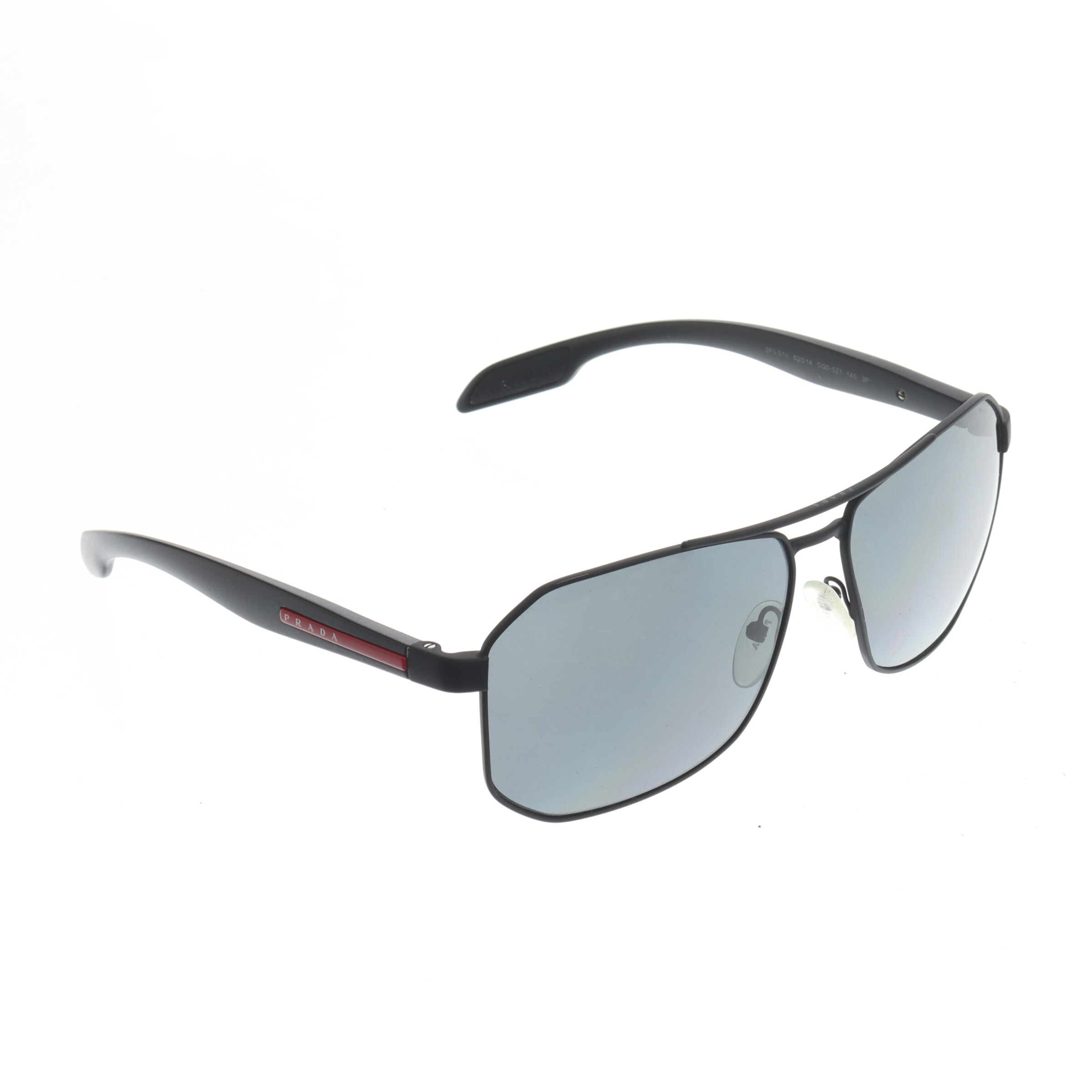 PRADA Sunglasses in One size in Black: front