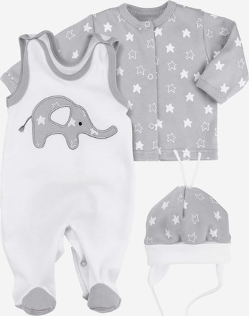 Baby Sweets Set 'Little Elephant' in Grau: predná strana