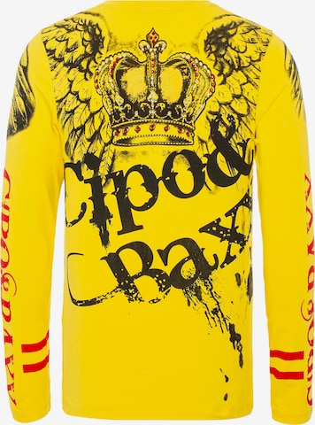CIPO & BAXX Sweatshirt in Gelb