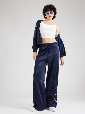 Wide leg Pantaloni di Monki in blu