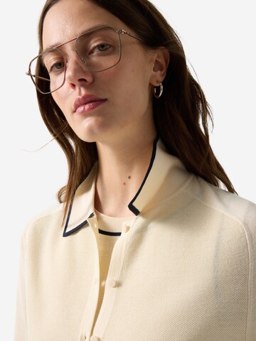 BOGNER Strickjacke 'Peaches' in Weiß