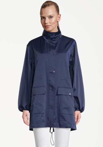 TAMARIS Between-Seasons Coat in Blue: front