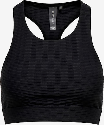 ONLY PLAY - Bustier Sujetador deportivo 'Ashua' en negro: frente