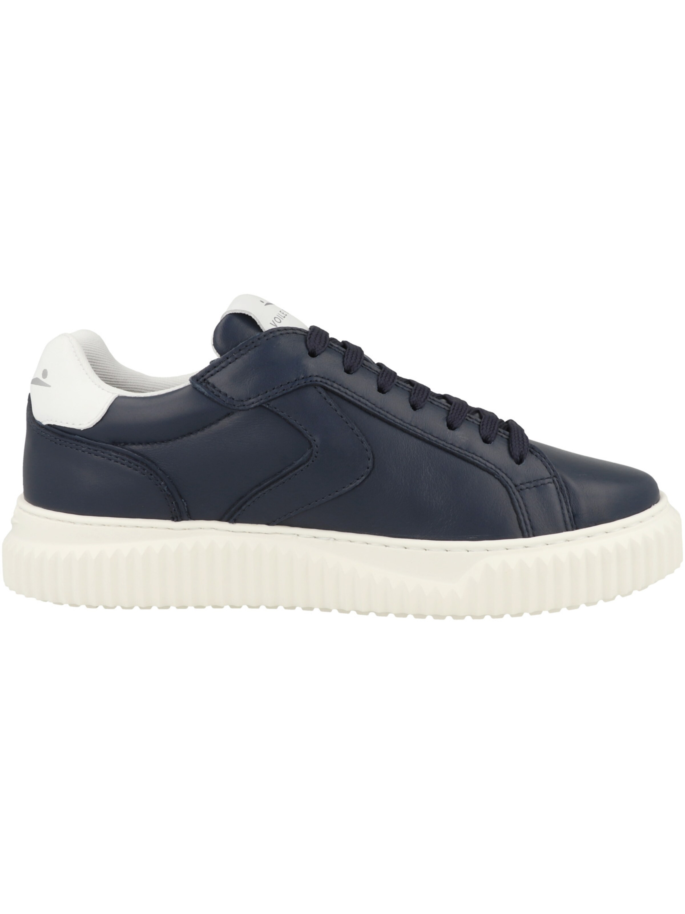 Voile blanche Platform trainers 'LIPARI' in Blue