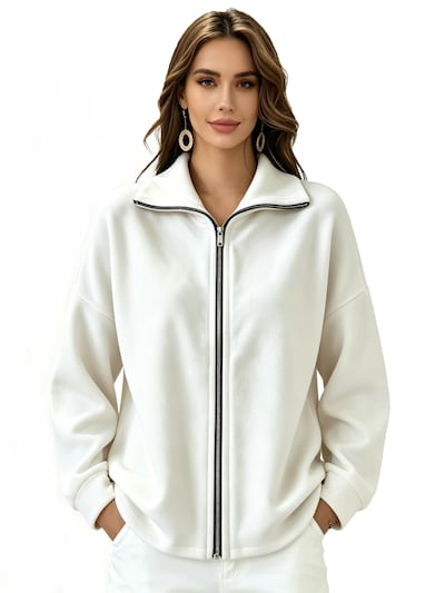 KoJooin Between-Season Jacket in S in White, Item view