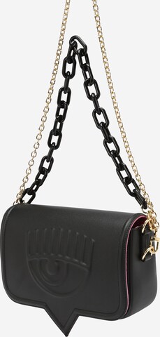 Chiara Ferragni - Bolso de hombro 'RANGE A - EYELIKE' en negro: frente