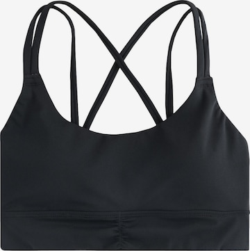 NextBustier Sportski grudnjak - crna boja: prednji dio