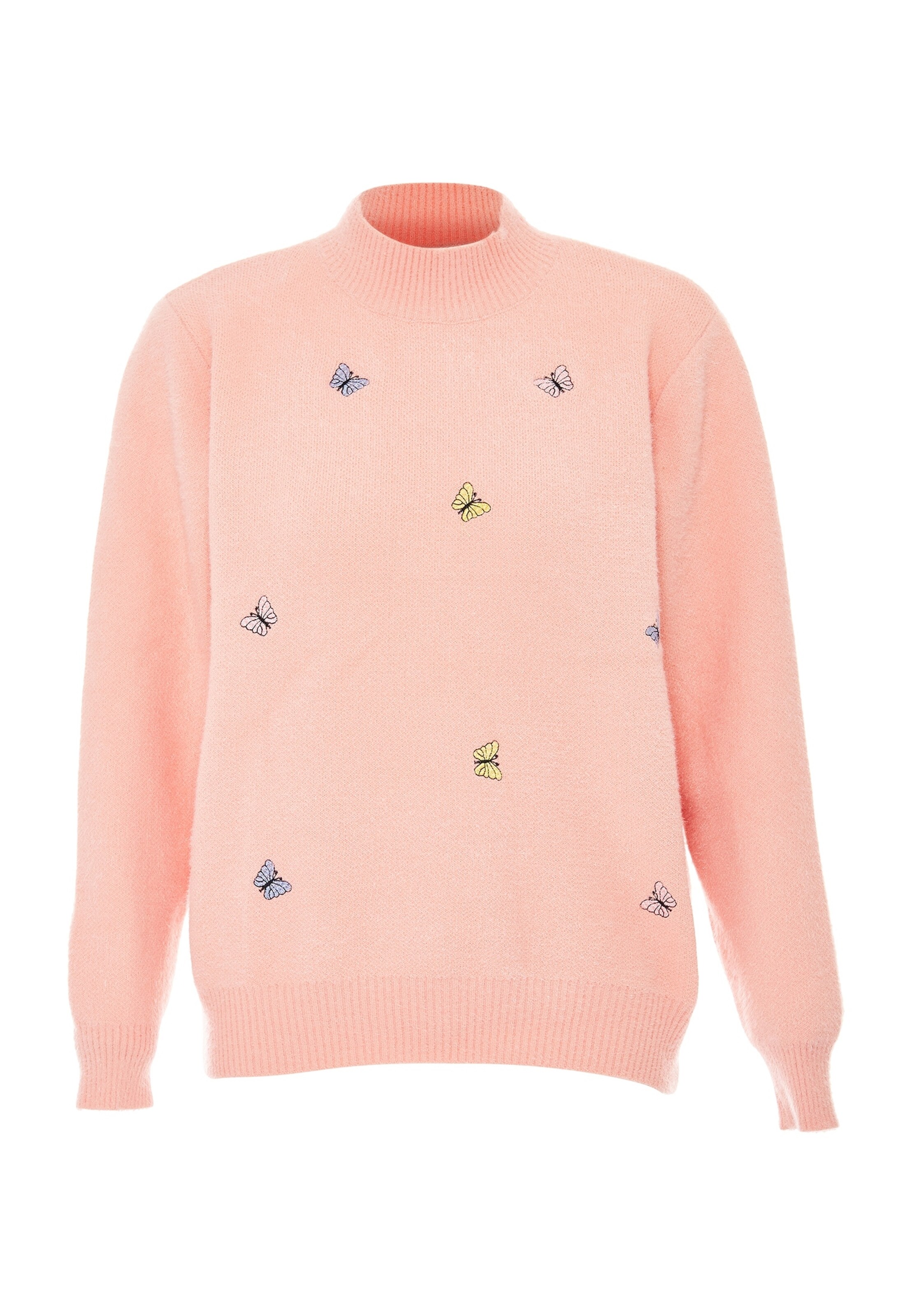 Poomi Sweater in Pink: front