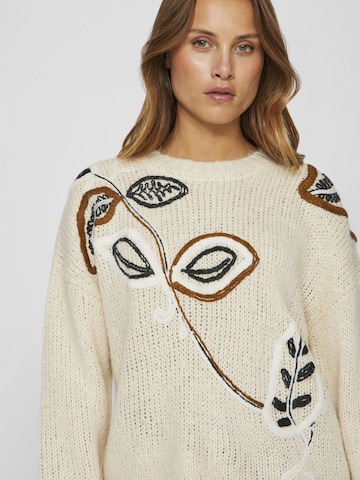 VILA - Jersey en beige