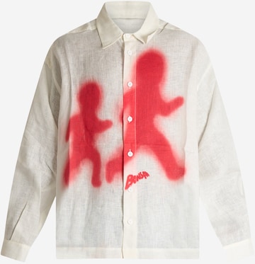 Bonsai - Regular Fit Camisa em mistura de cores: frente