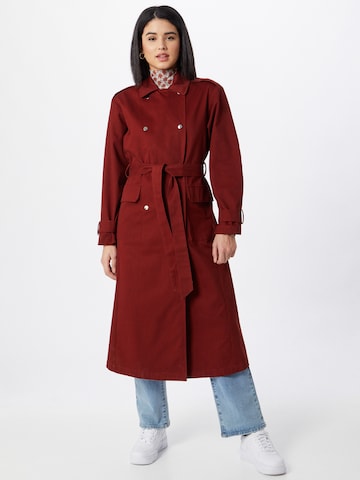 Gina Tricot Between-seasons coat 'Sally' in Red: front