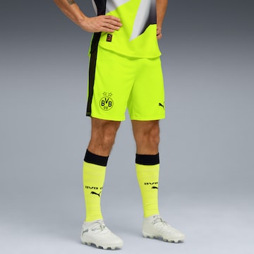 PUMA Regular Sports trousers 'Borussia Dortmund 25/26' in Yellow: front