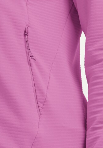 JACK WOLFSKIN Funktionsfleecejacke 'Litestride' in Lila