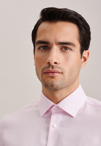 SEIDENSTICKER Slim fit Business Shirt in Pink