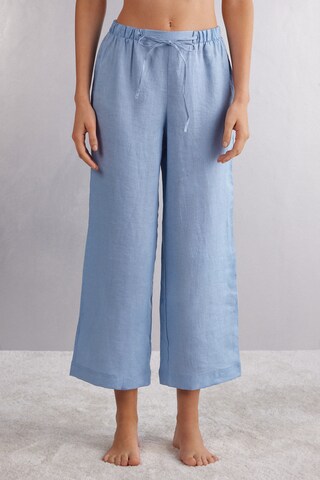 INTIMISSIMI Wide leg Pants in Blue: front