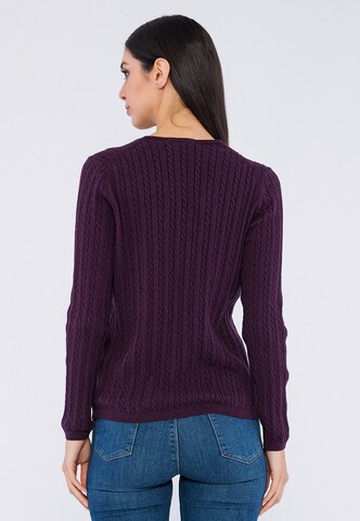Giorgio di Mare Sweater 'Manon' in Purple