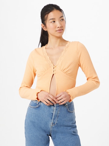 BDG Urban Outfitters Μπλουζάκι σε πορτοκαλί: μπροστά