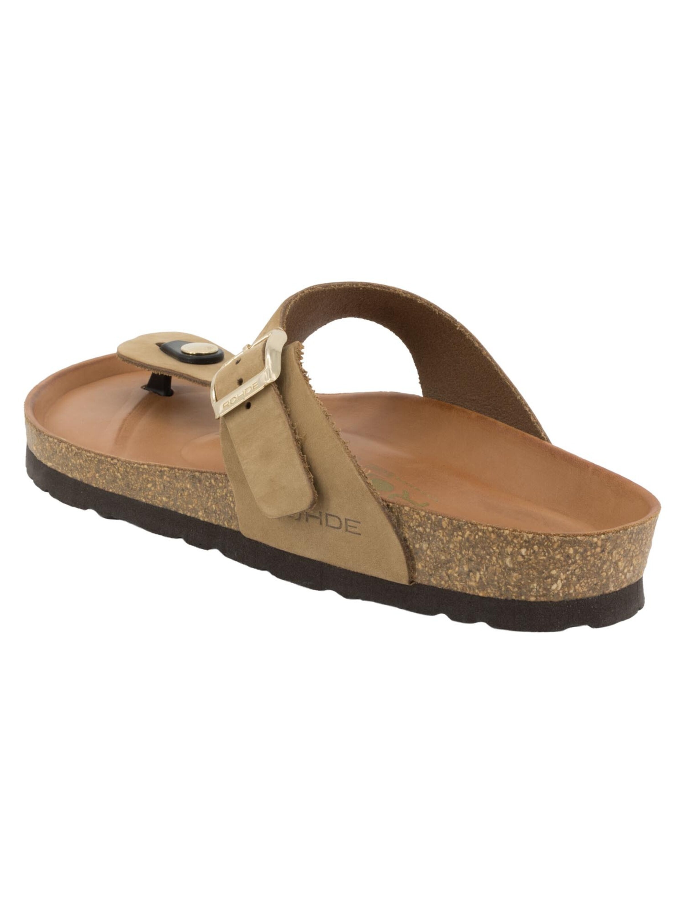 ROHDE T-Bar Sandals 'Alba' in Beige