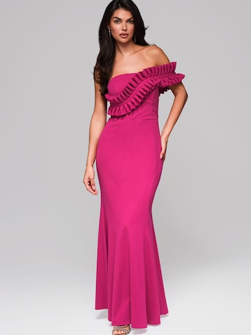Ombre Abendkleid in Pink