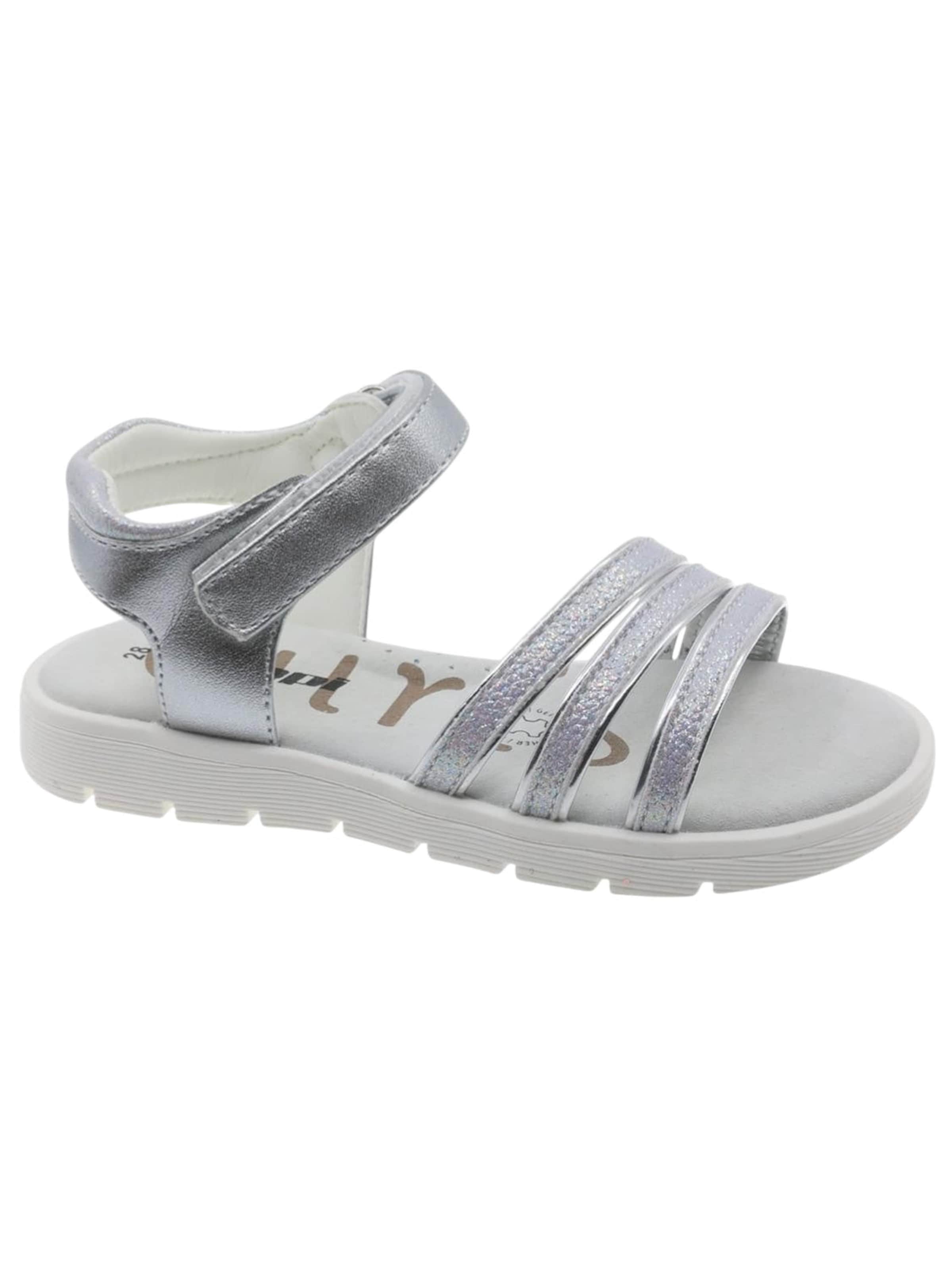 Beppi - Sandalias 'Casual Sandal' en plata: frente