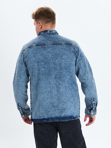 Dxnmxrk Between-season jacket 'DXFernando' in Blue