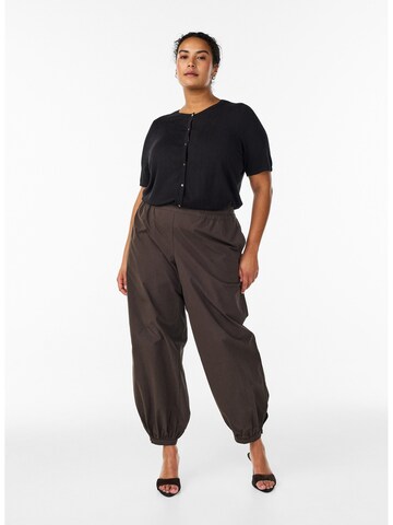 Zizzi Вязаная кофта 'Mcallie' в Черный