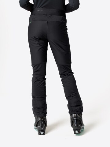 VAUDE Tapered Sportbroek 'Larice' in Zwart