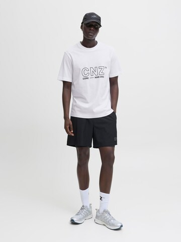 JACK & JONES Bluser & t-shirts 'CNZ' i hvid