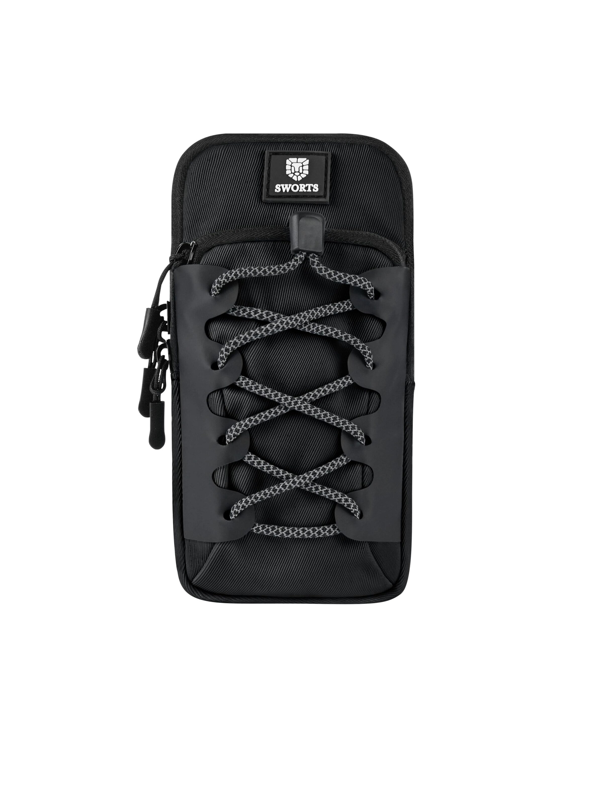 SWORTS Sports Bag 'Run Arm Bag' in Black: front