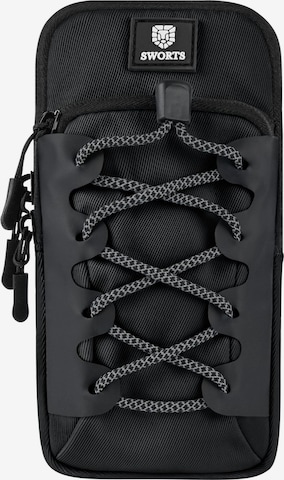SWORTS Sporttasche 'Run Arm Bag' in Schwarz: Vorderseite
