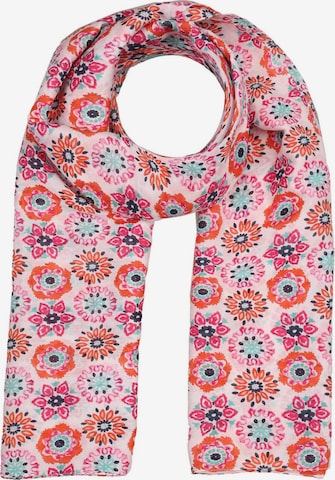 Foulard Zwillingsherz en rose : devant