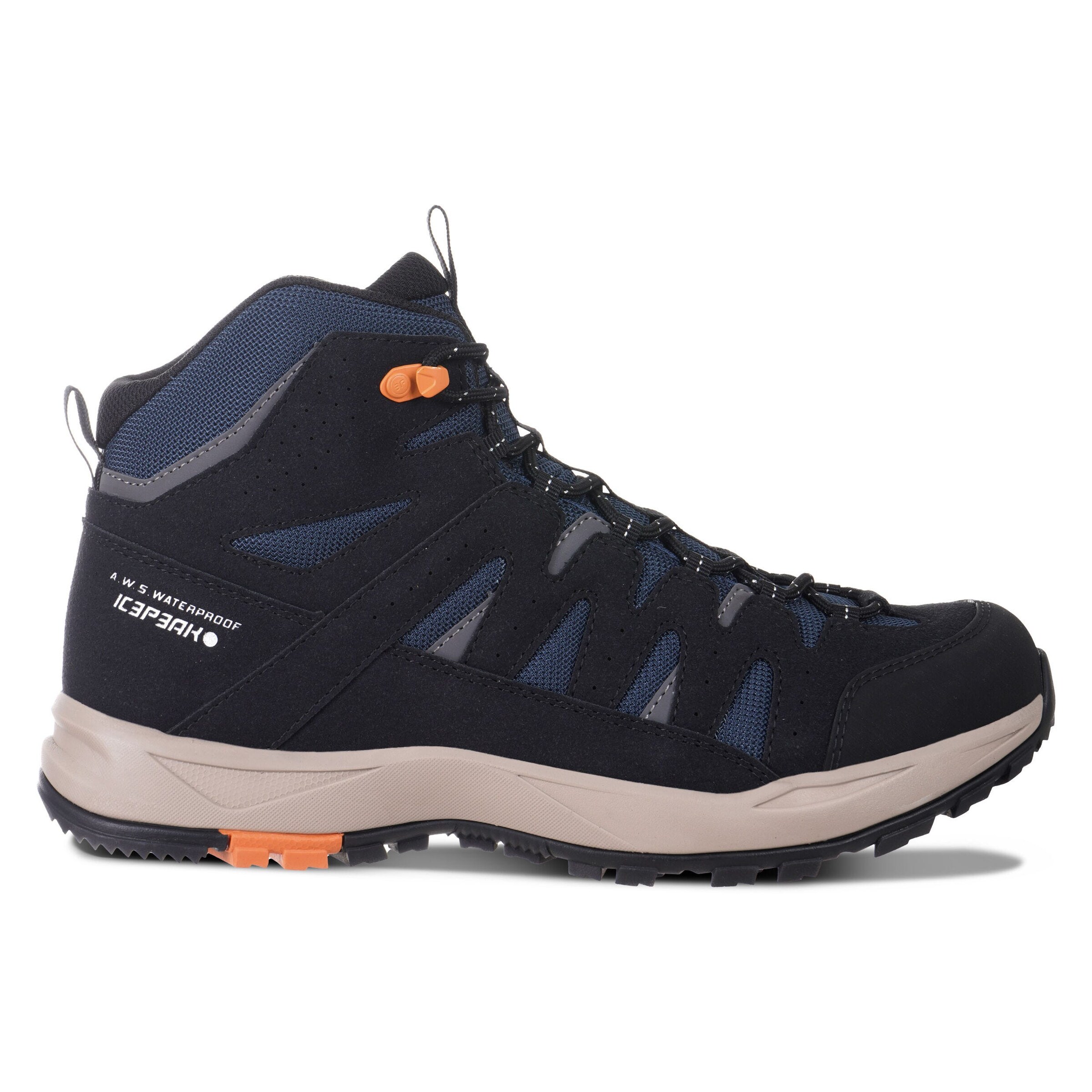 ICEPEAK Boots in Blue: front