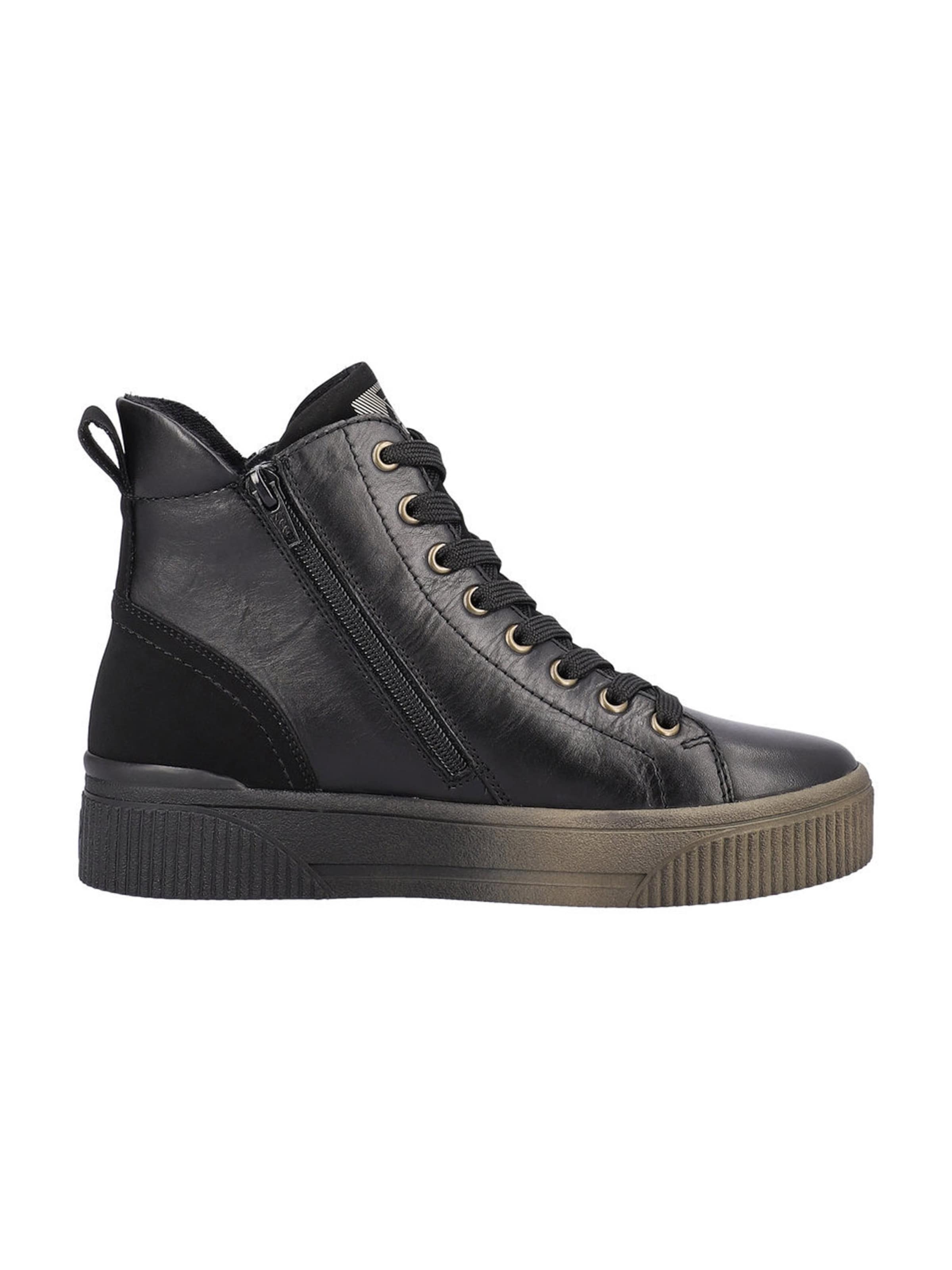 Bottines à lacets Rieker Sport en noir